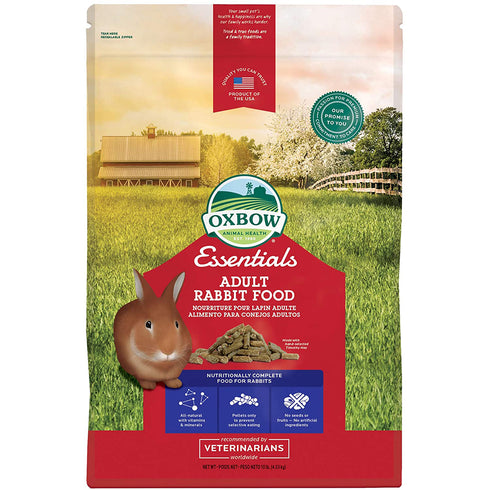 Oxbow Essentials Adult Rabbit Food 10lb - Poudre Pet and Feed Supply